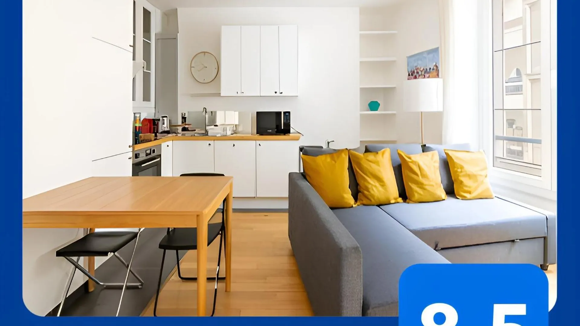 Luxurious 1 Bedroom Republique Vinaigriers Free Netflix Parijs 0*,